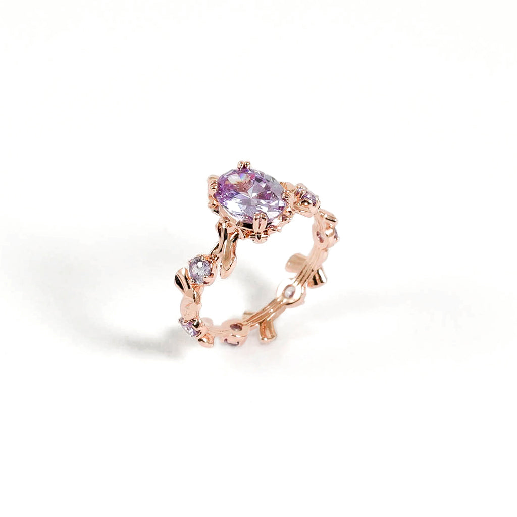 Yaya Ring [Lavender color]