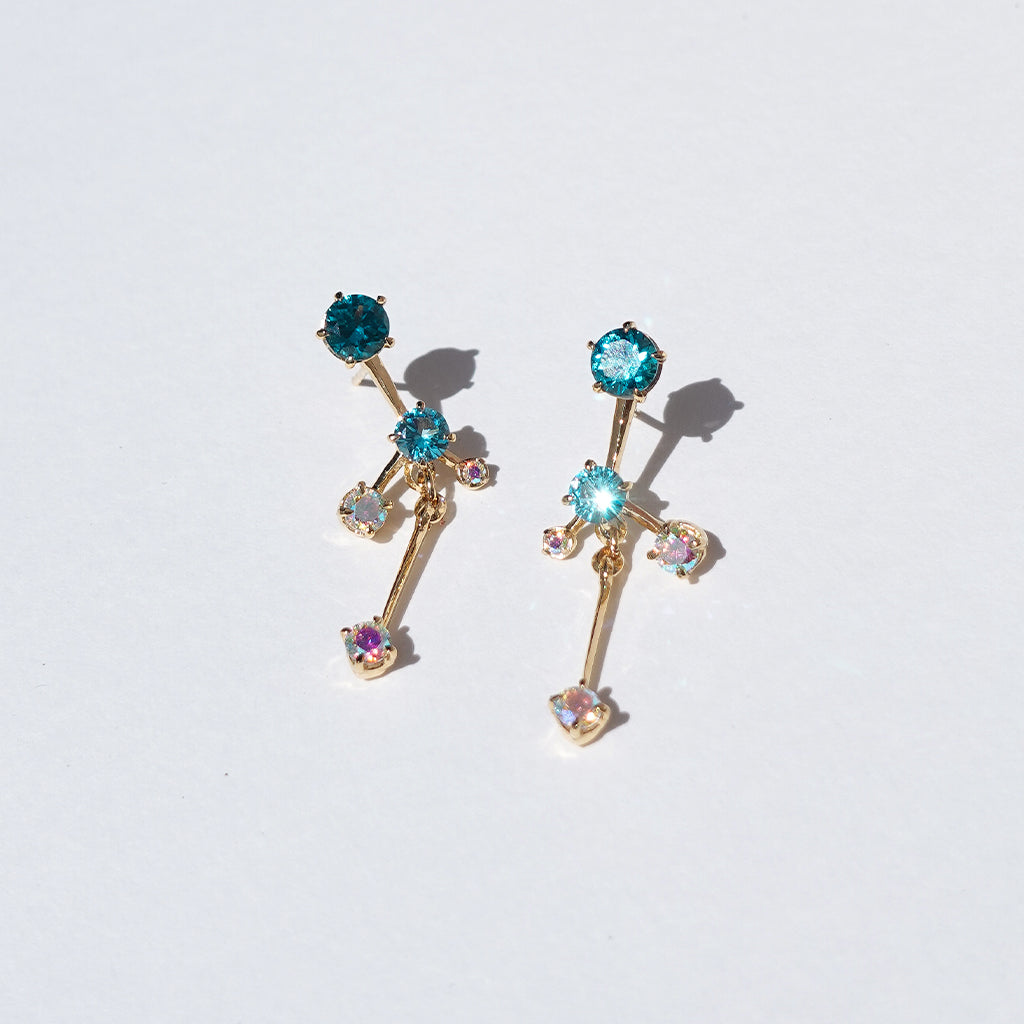 Grand Gems (M) Earrings [Ariel/Unicorn gems]