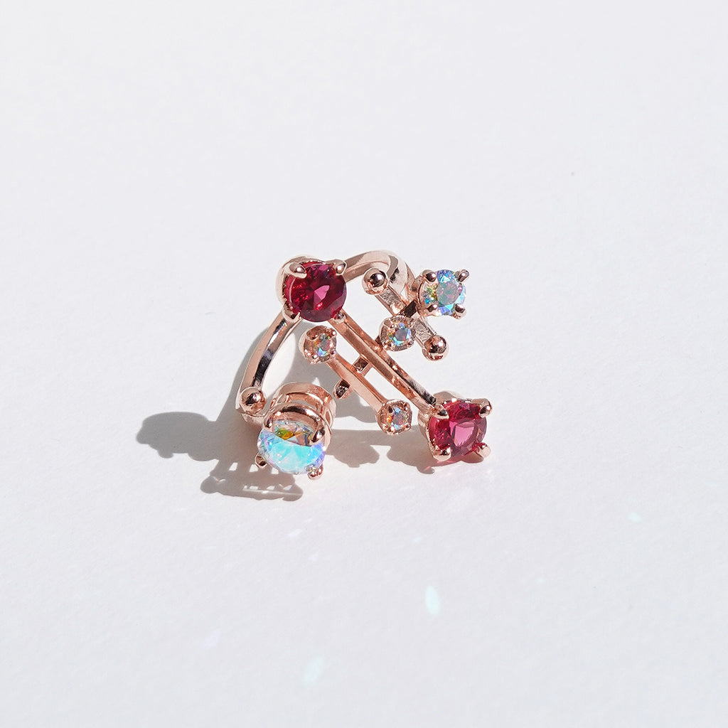 Grand Gems No.2 Ring [Princess kiss/Unicorn gems]