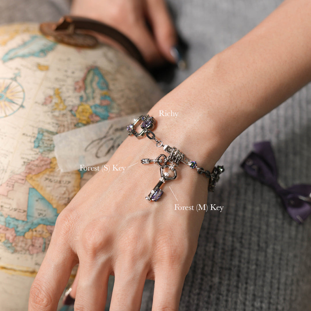 Forest Key (S) Charm