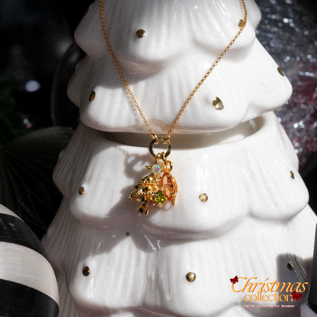 Christmas Tree Necklace