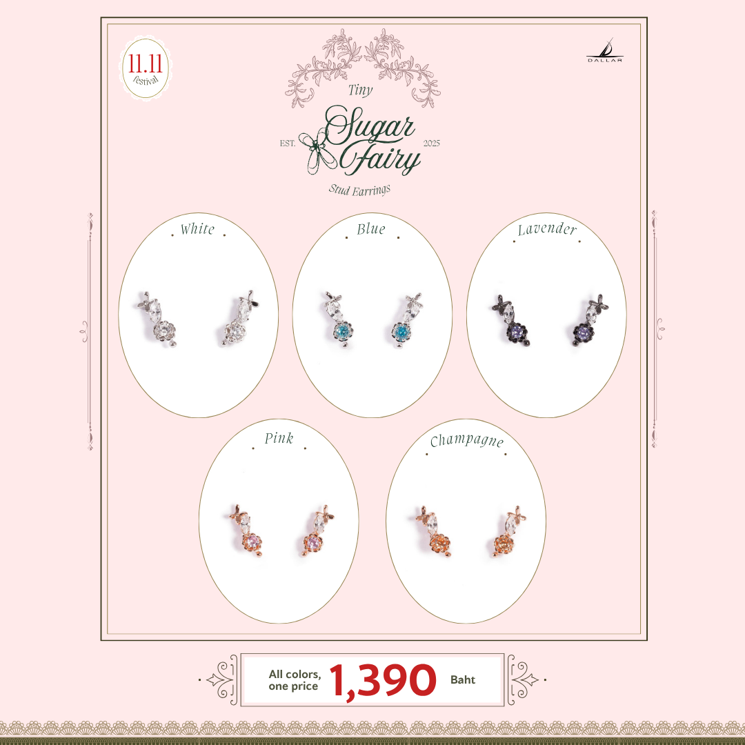 Tiny Sugar Fairy Earrings