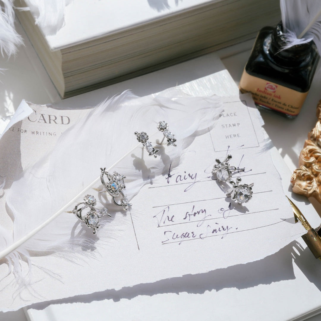 Tiny Sugar Fairy Earrings