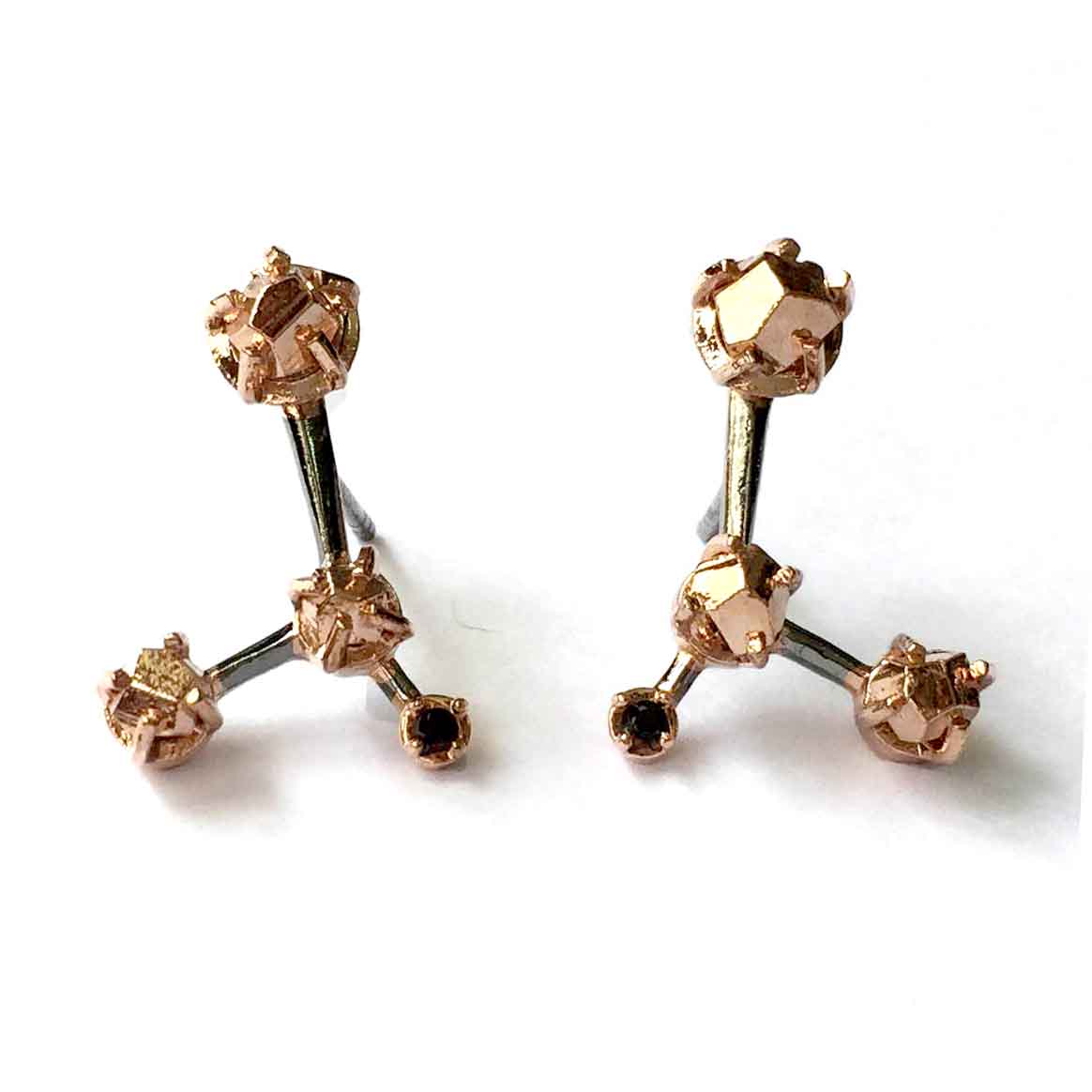 Grand Pyrite (S) Earrings