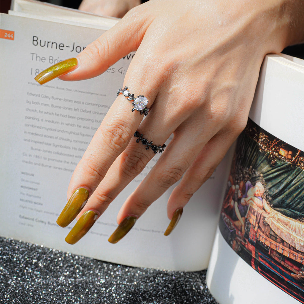 Yaya Ring [Black color]