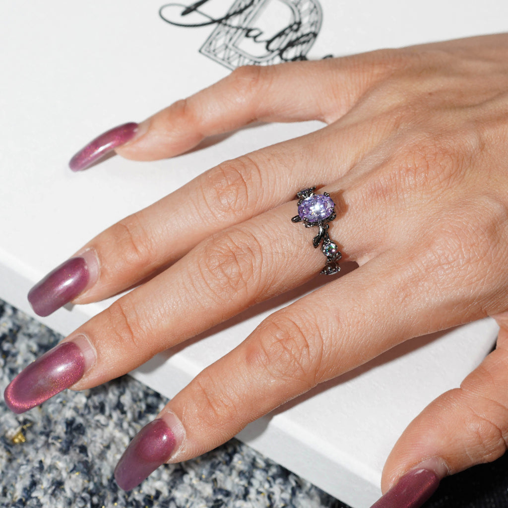 Yaya Ring [Black unicorn color]