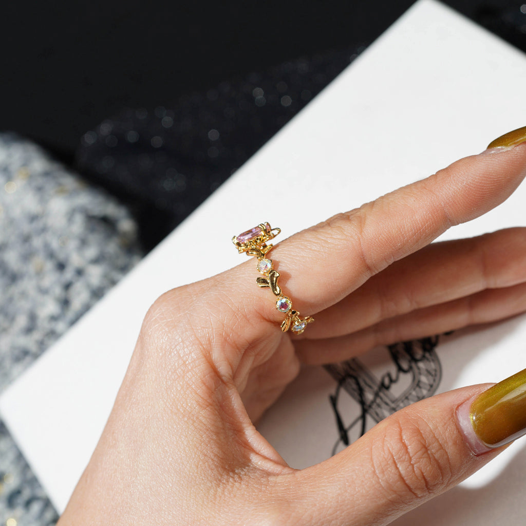 Yaya Ring [White unicorn color]