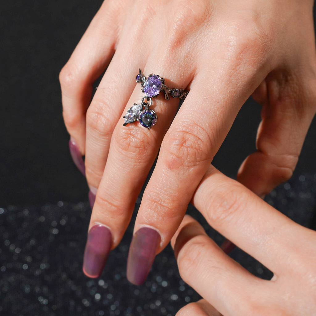 Yaya Ring [Black unicorn color]