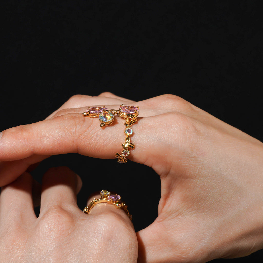 Yaya Ring [White unicorn color]