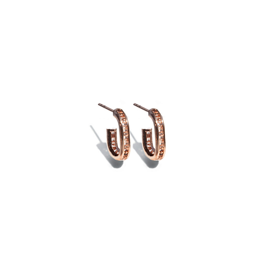 Classy Love Harbour Earrings [Pink gold]