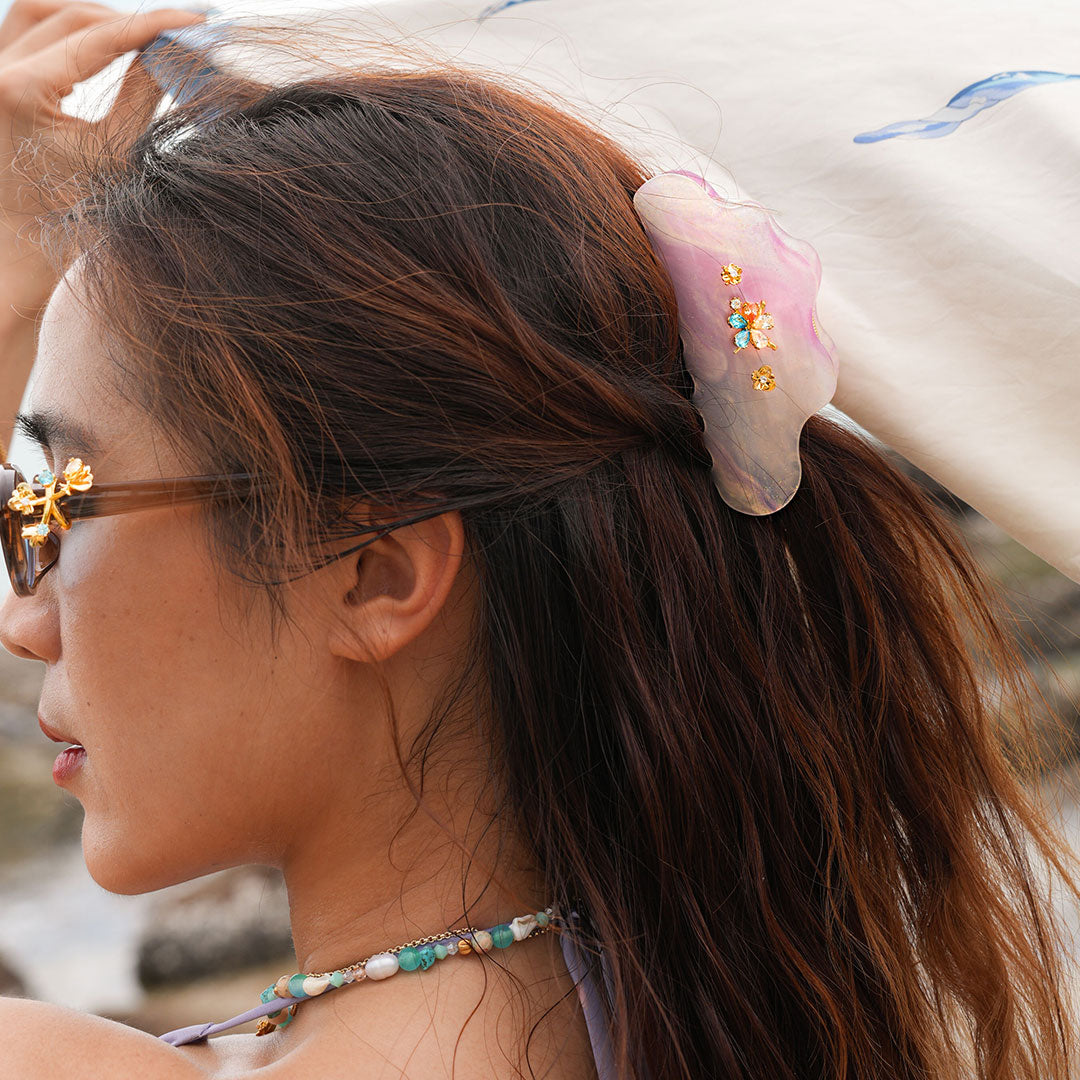 Summer Bloom Hair Claw