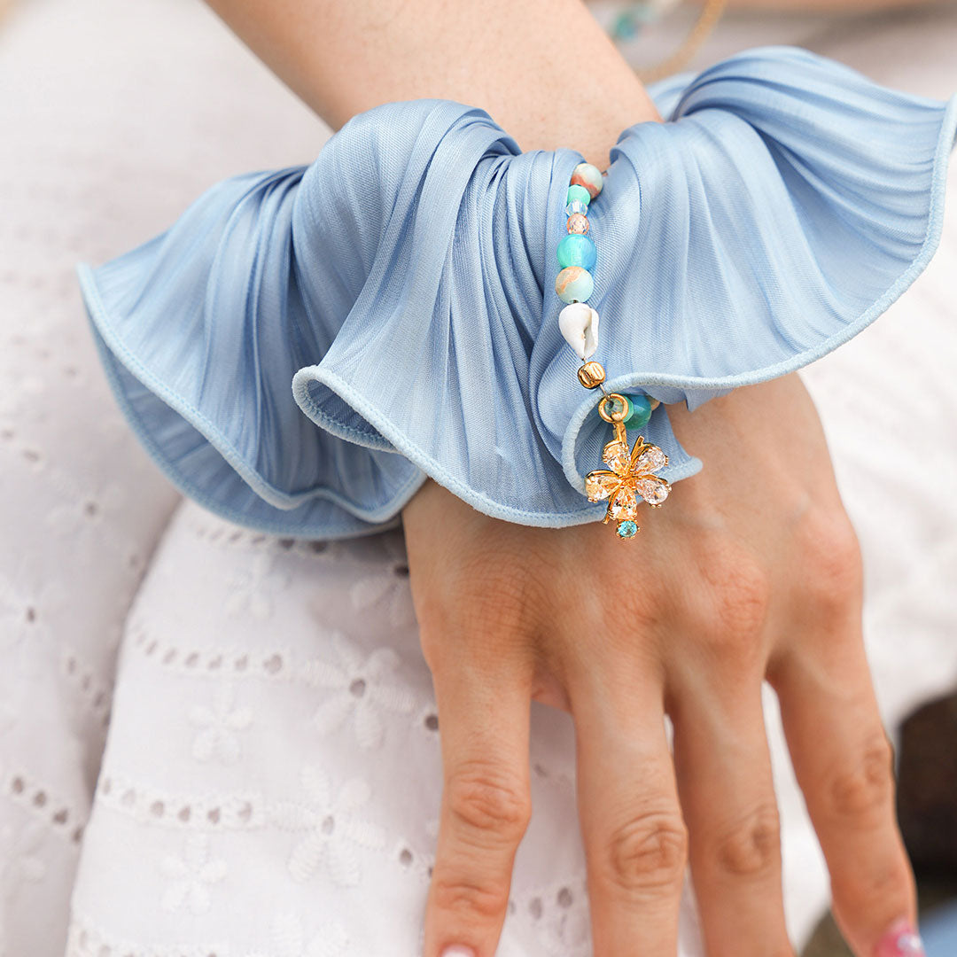 Summer Bloom Scrunchy