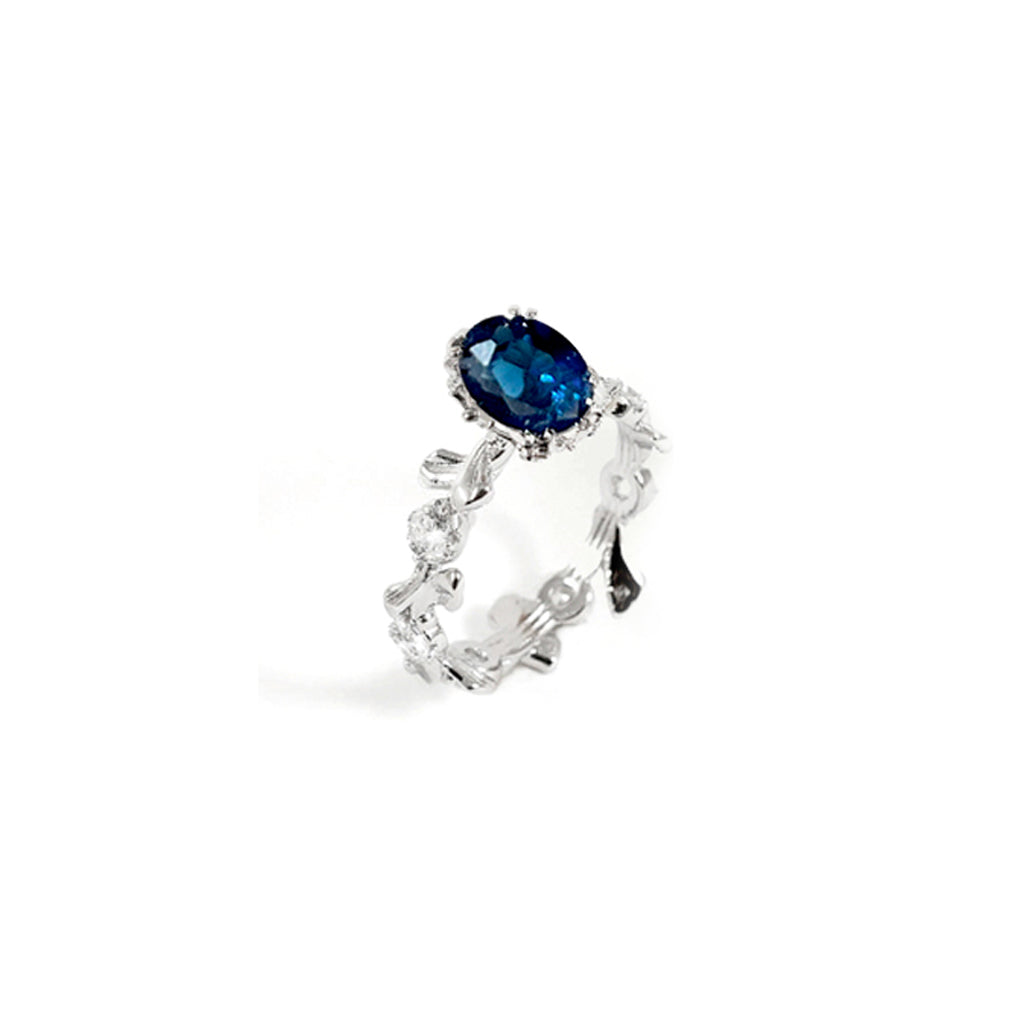 Yaya Ring [Navy color]