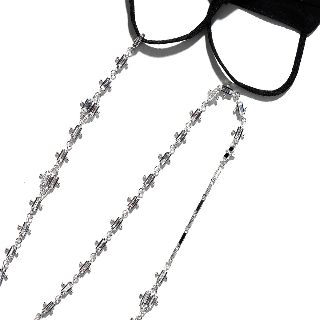 Grand Pilot Mask&amp;Glasses Accessory [White gem]