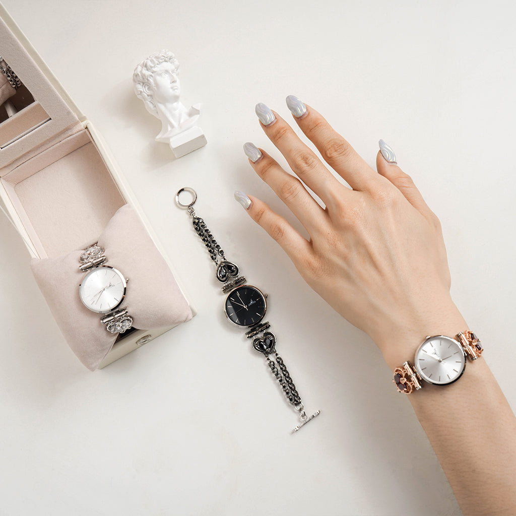 Love Song No.1 Watch [Red gems]