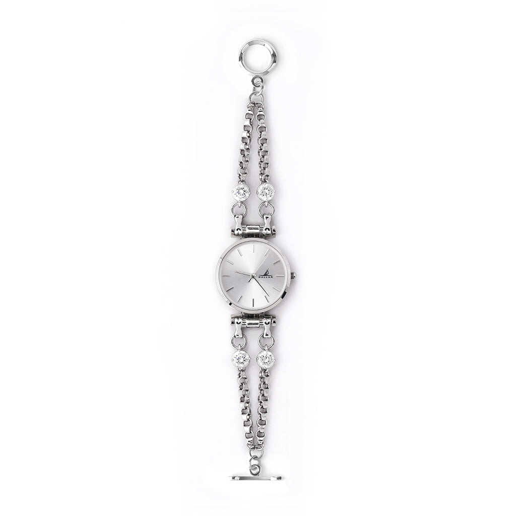 Mini Gems Watch [White gold]