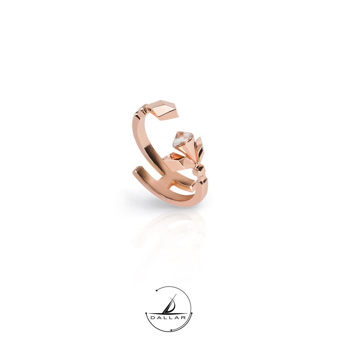 Leaf No.1 Ring [Pink gold]