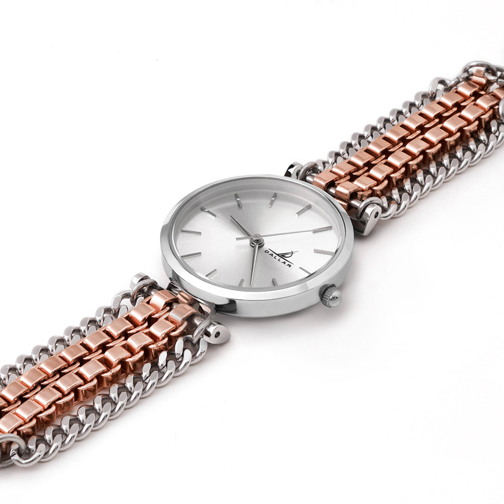 Asscher Watch [Pink gold]