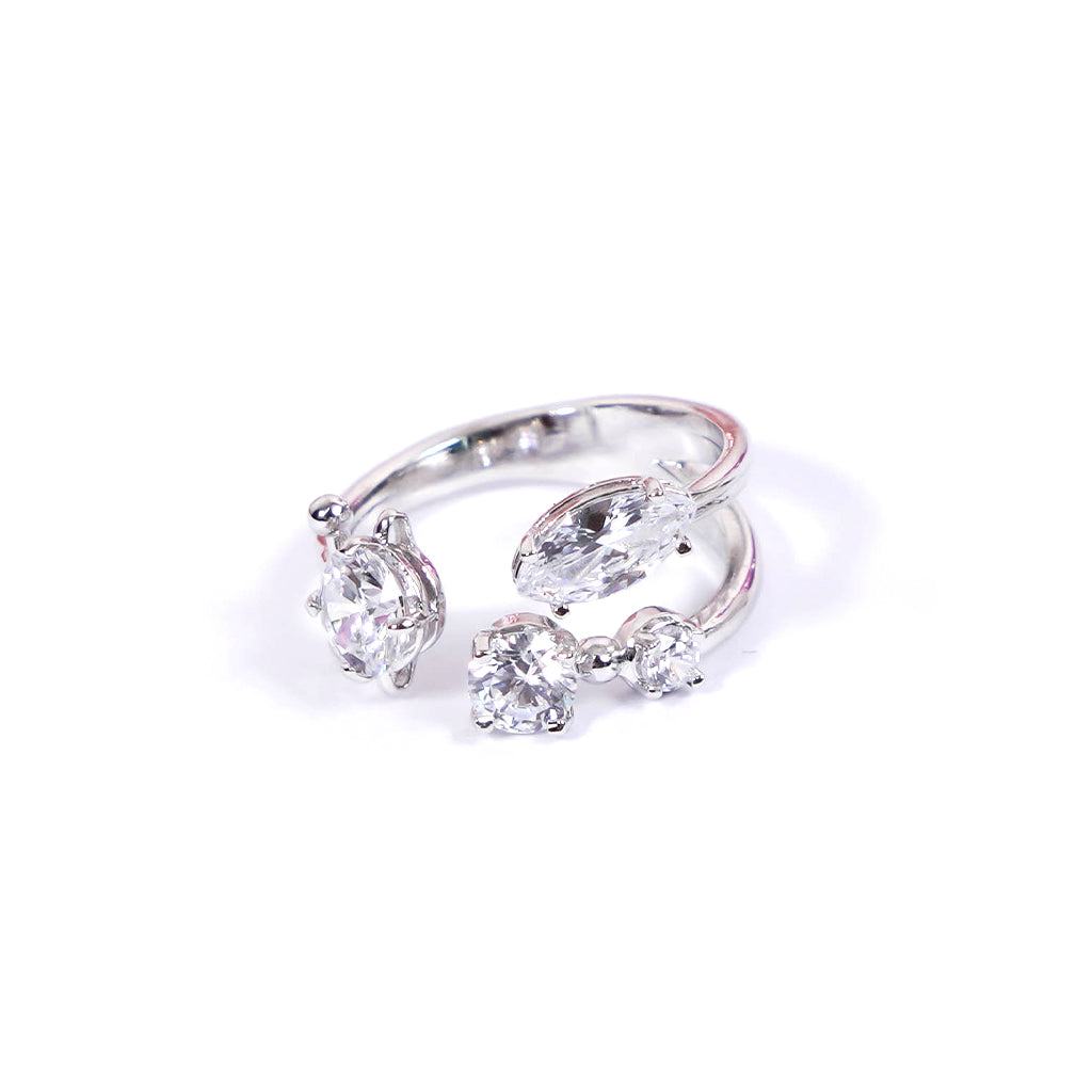 Pixie Dust Ring [White gold]