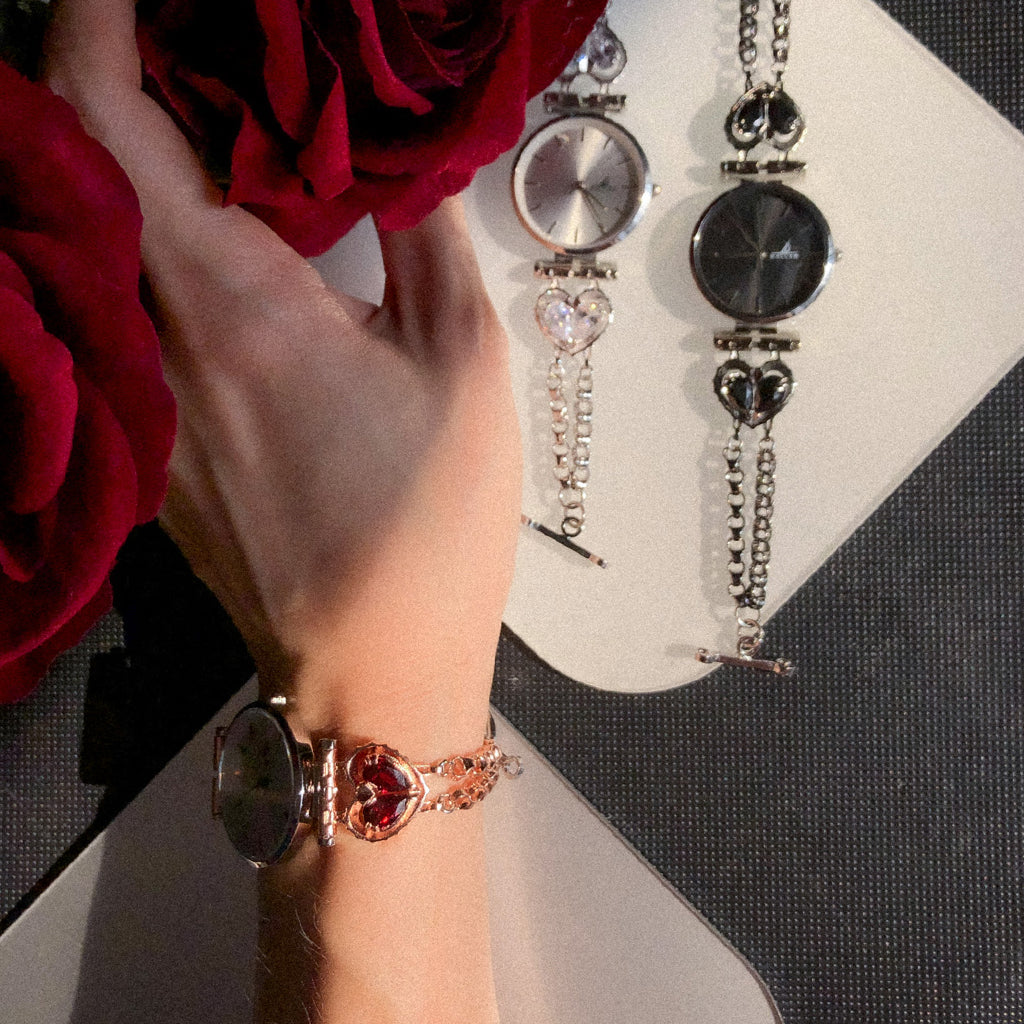 Love Song No.1 Watch [Red gems]