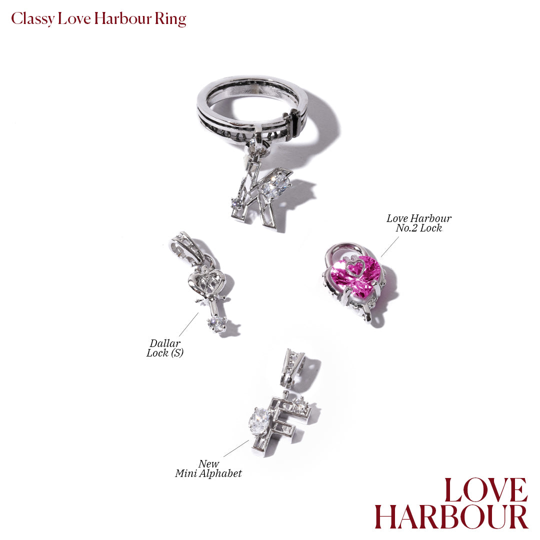Love Harbour Lock No.2 Charm