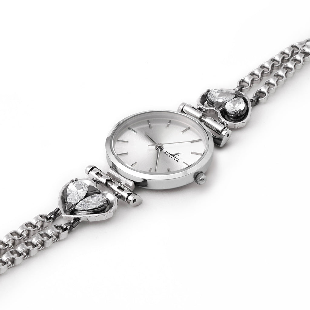 Love Song No.1 Watch [White gems]