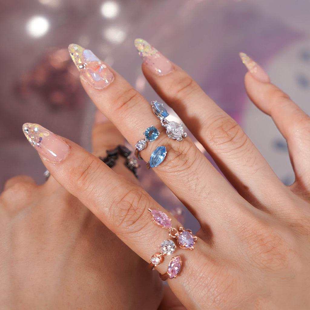 Pixie Dust Ring [Pink gold]