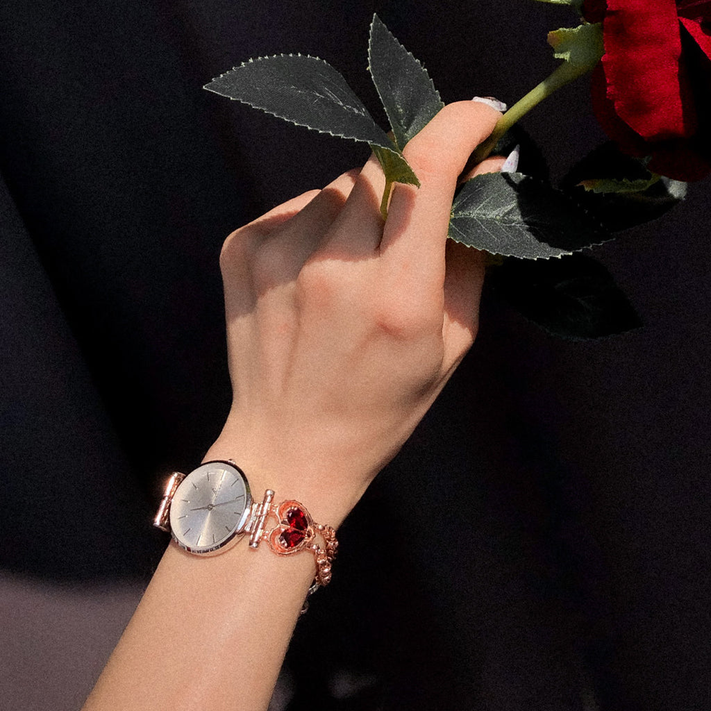 Love Song No.1 Watch [Red gems]