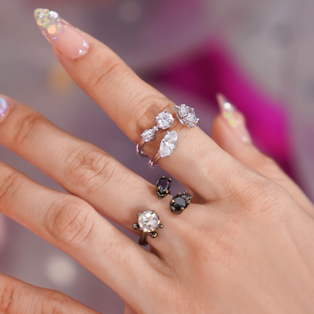 Pixie Dust Ring [White gold]