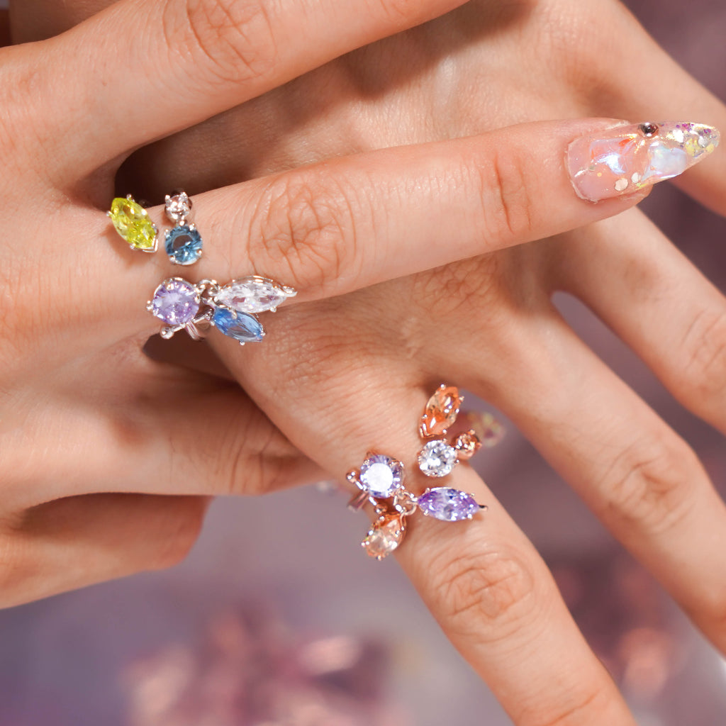 Pixie Dust Ring [Pink gold]