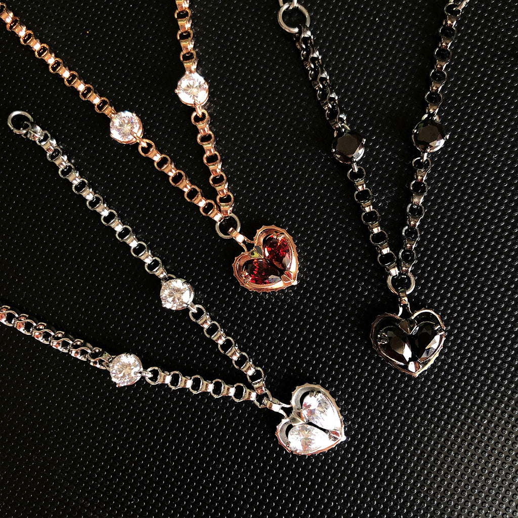 Love Song Bracelet [Red gems]