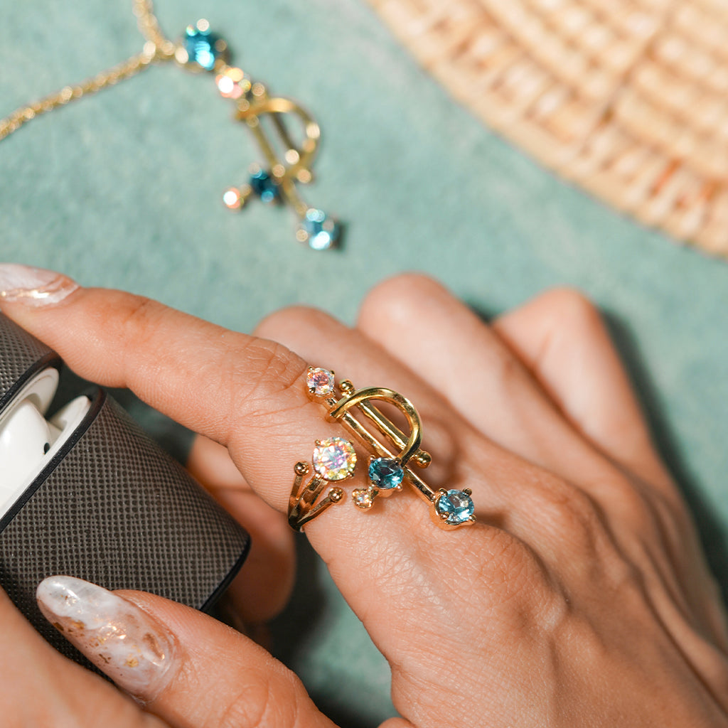 Alphabet Ring [Unicorn Edition]