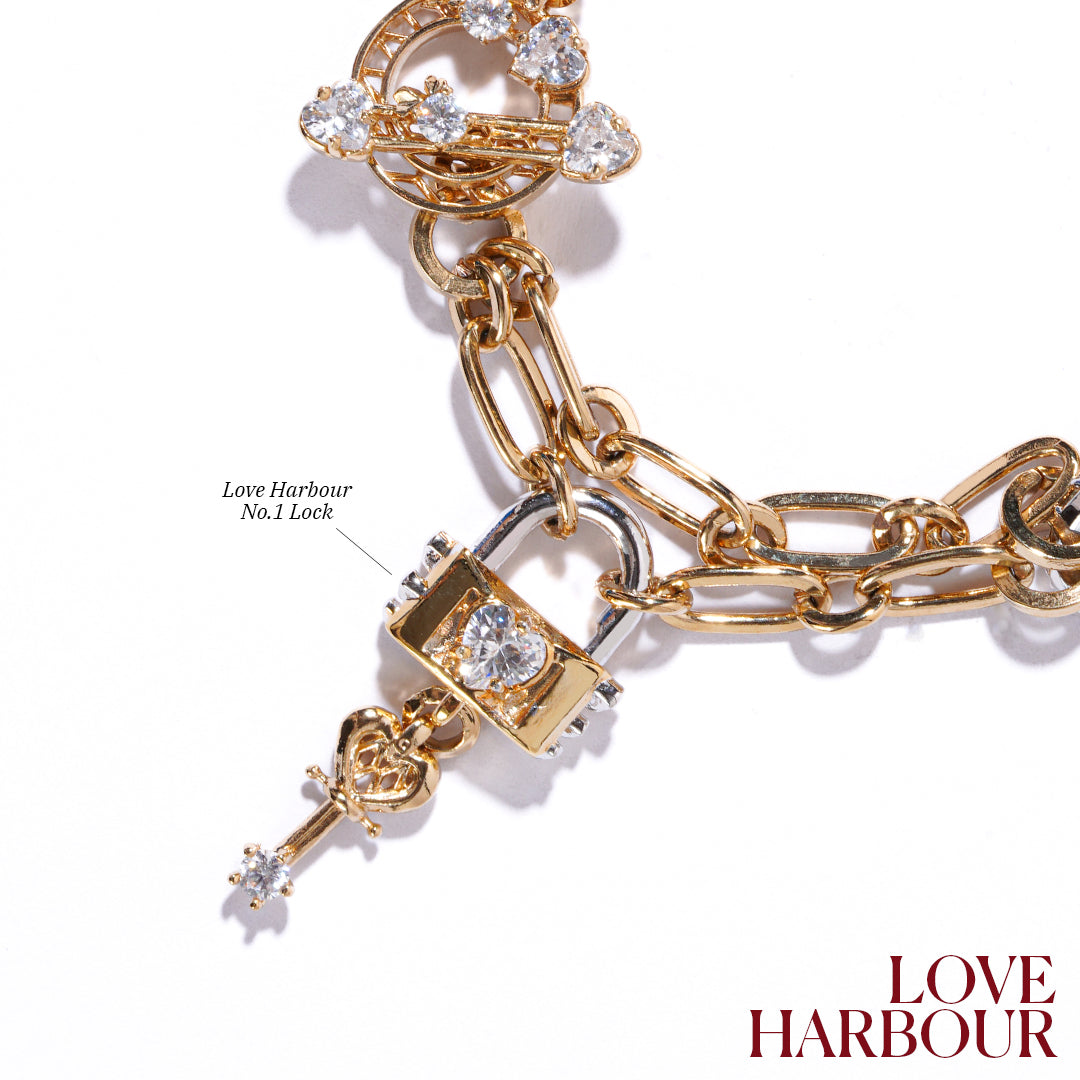 Love Harbour Lock No.1 Charm