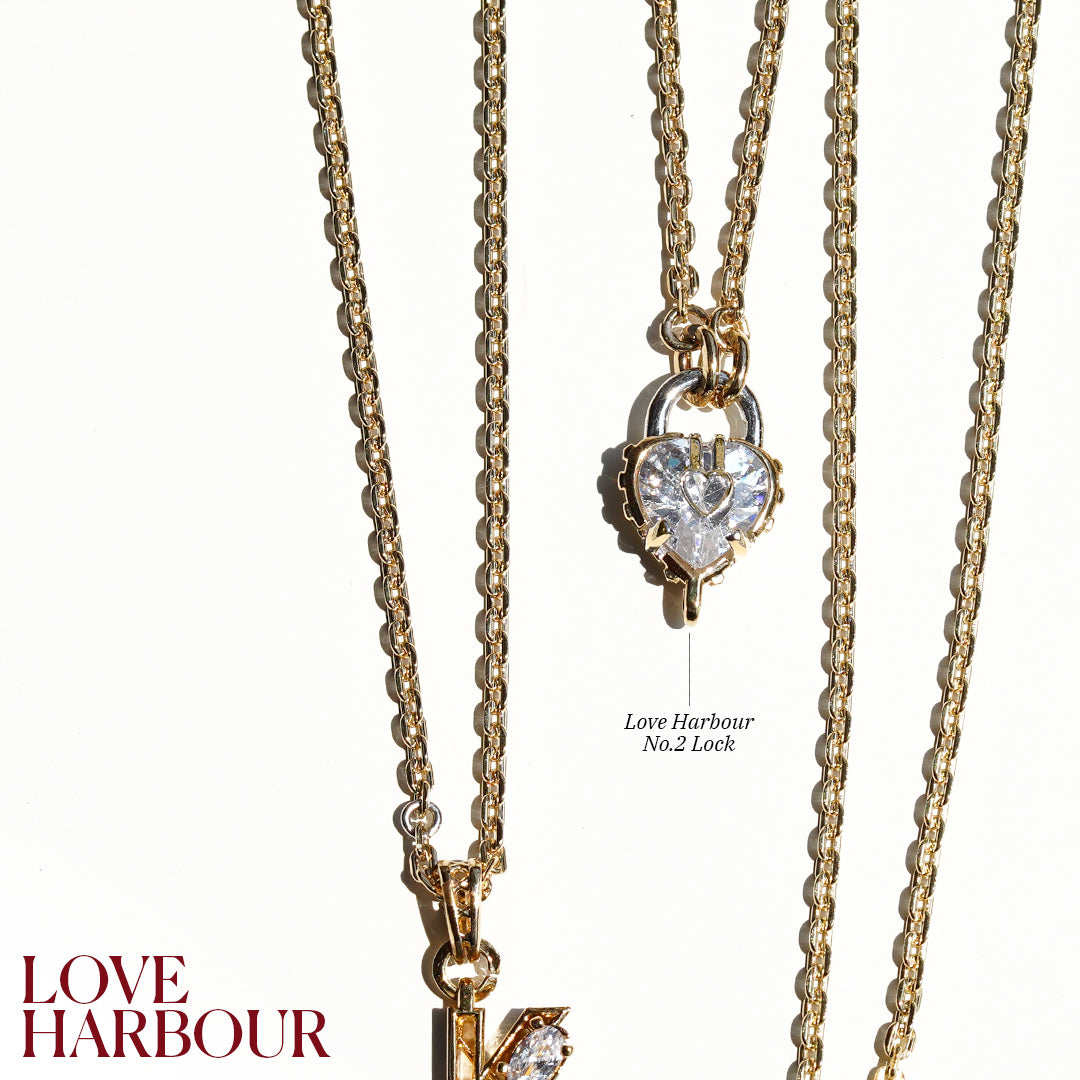 Love Harbour Lock No.2 Charm