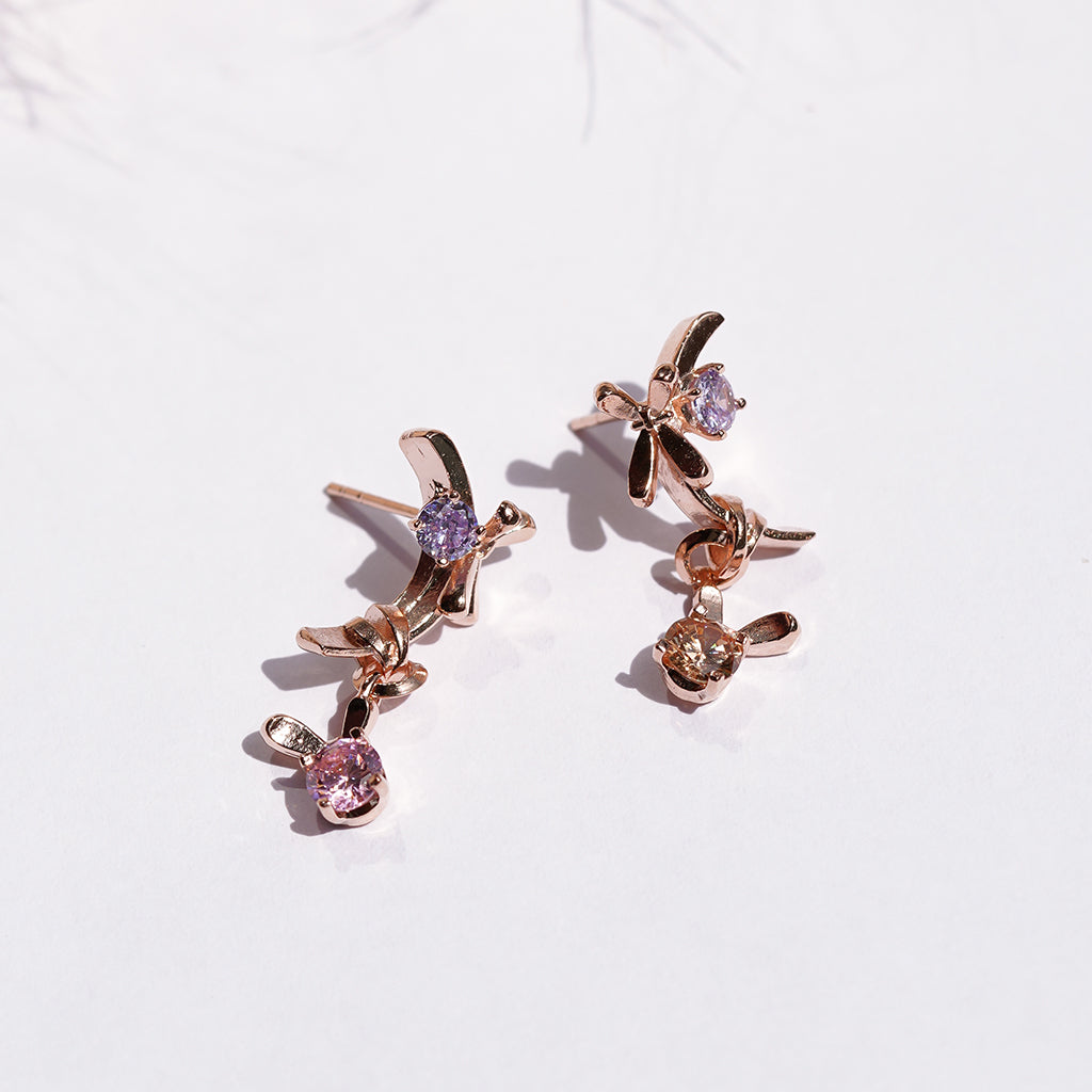 So Cute Tinkerbell Fairy Earrings, Cute Earrings, Stud Earrings,  Hypoallergenic - Etsy