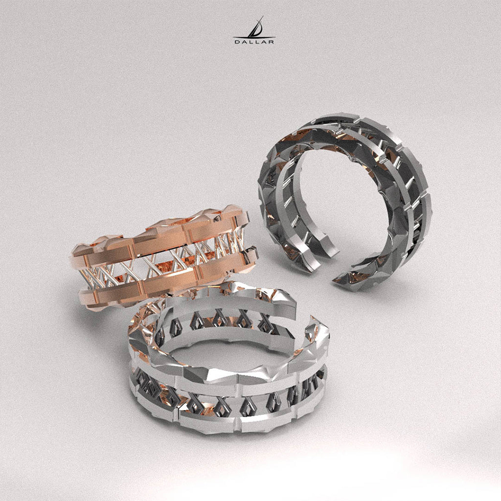 Classic Love Song Ring [Black gold]