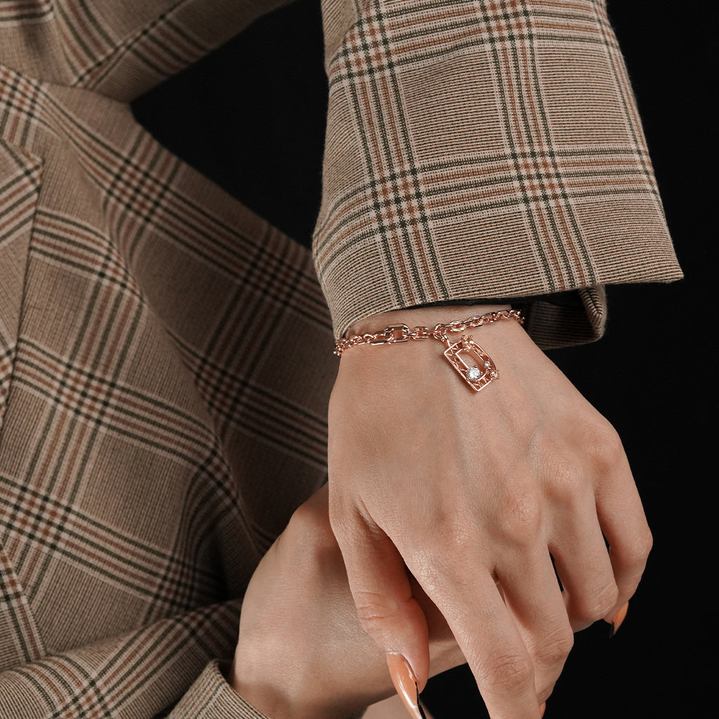 Hermes Chain D'Ancre Echainee Silver .925 Bracelet – Madison Avenue Couture