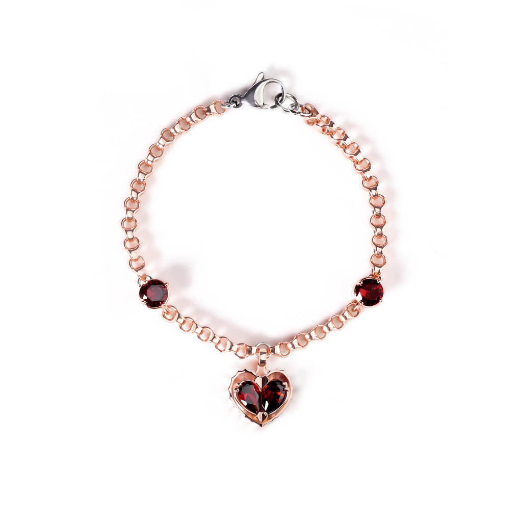 Love Song Bracelet [Red gems]