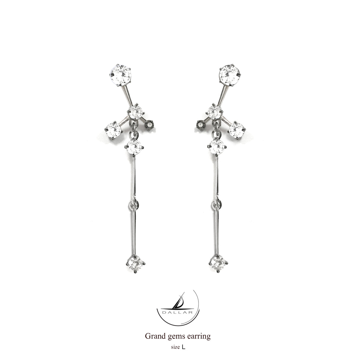 Grand Gem (L) Earrings