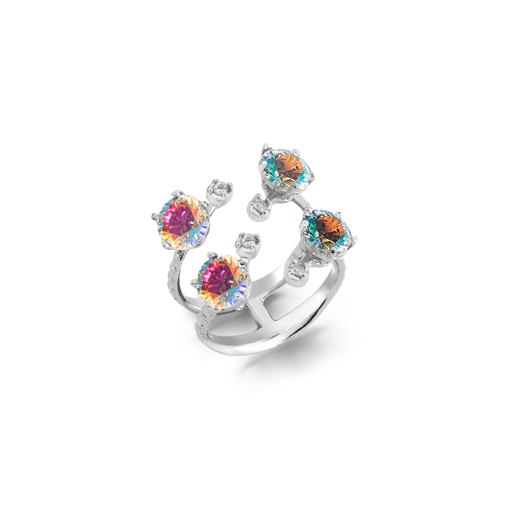 Domino Ring [Unicorn gems]