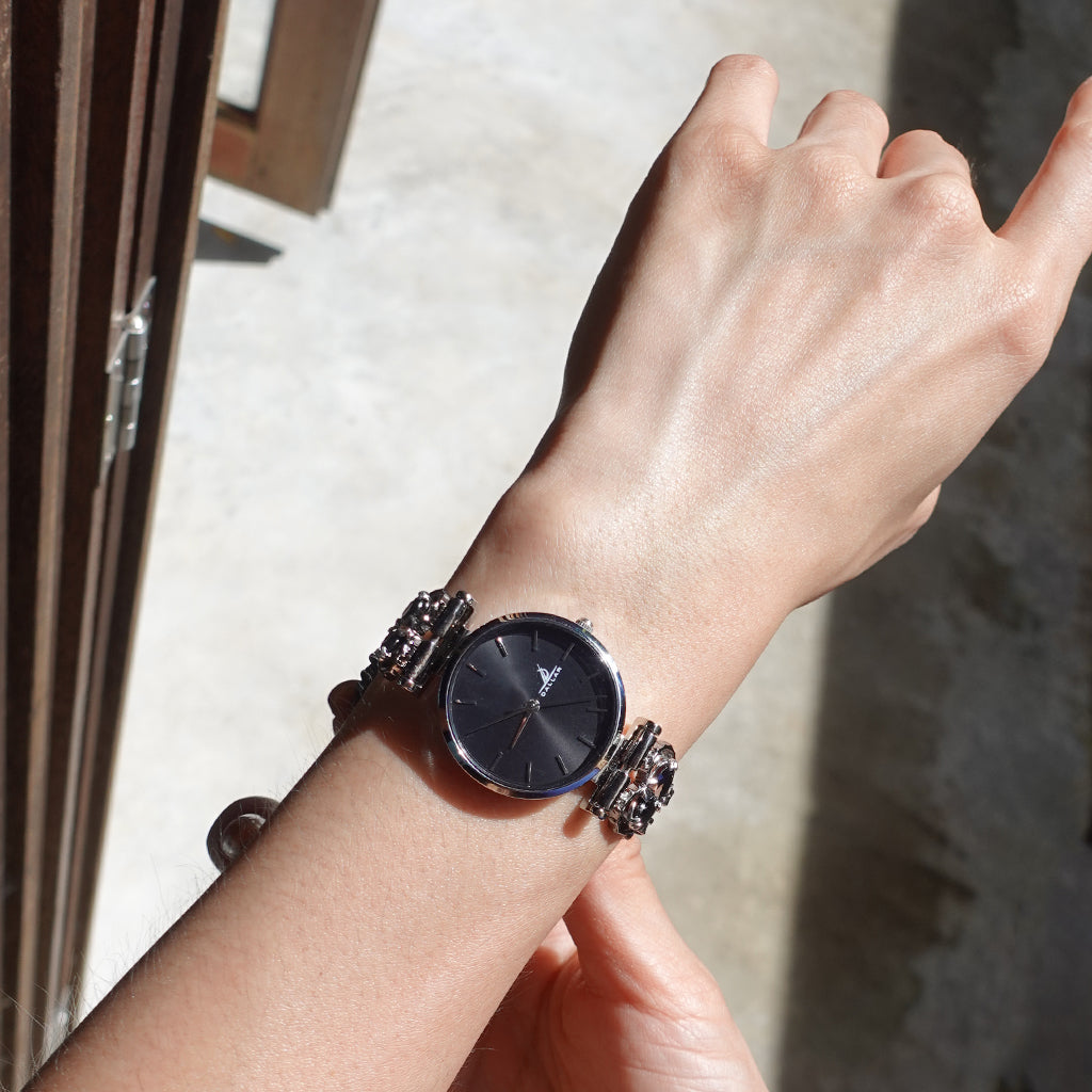 Love Song No.1 Watch [Black gems]